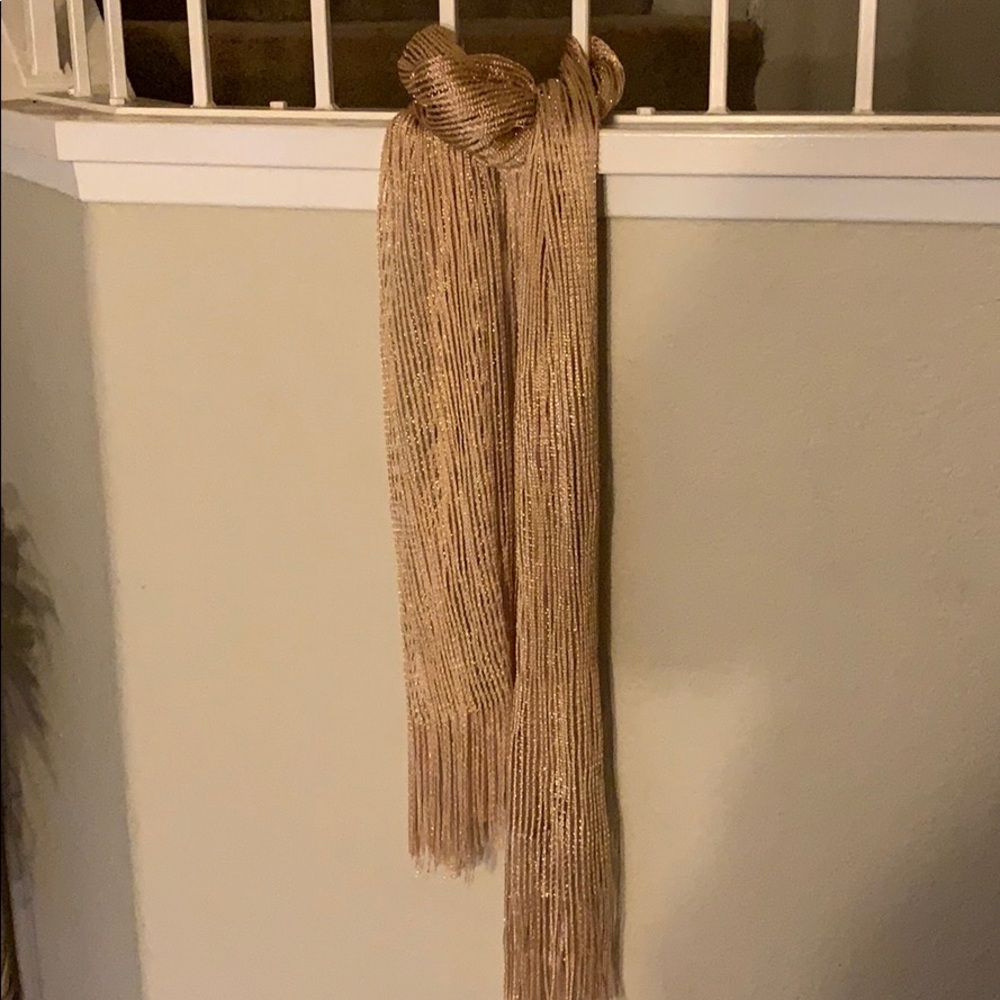 Gold scarf